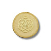 Flower of Life Jewelry Components | Gold Brushed Findings