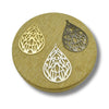 Filigree Findings for Jewelry Making | Plated Copper Components | Elegant Geometric Cut Out Findings