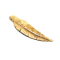 Fair Trade Bone Focal Pendant - White or Brown Feather Bone Pendant