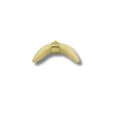 Crescent Pendant | Acrylic Focal Pendant | Jewelry Components