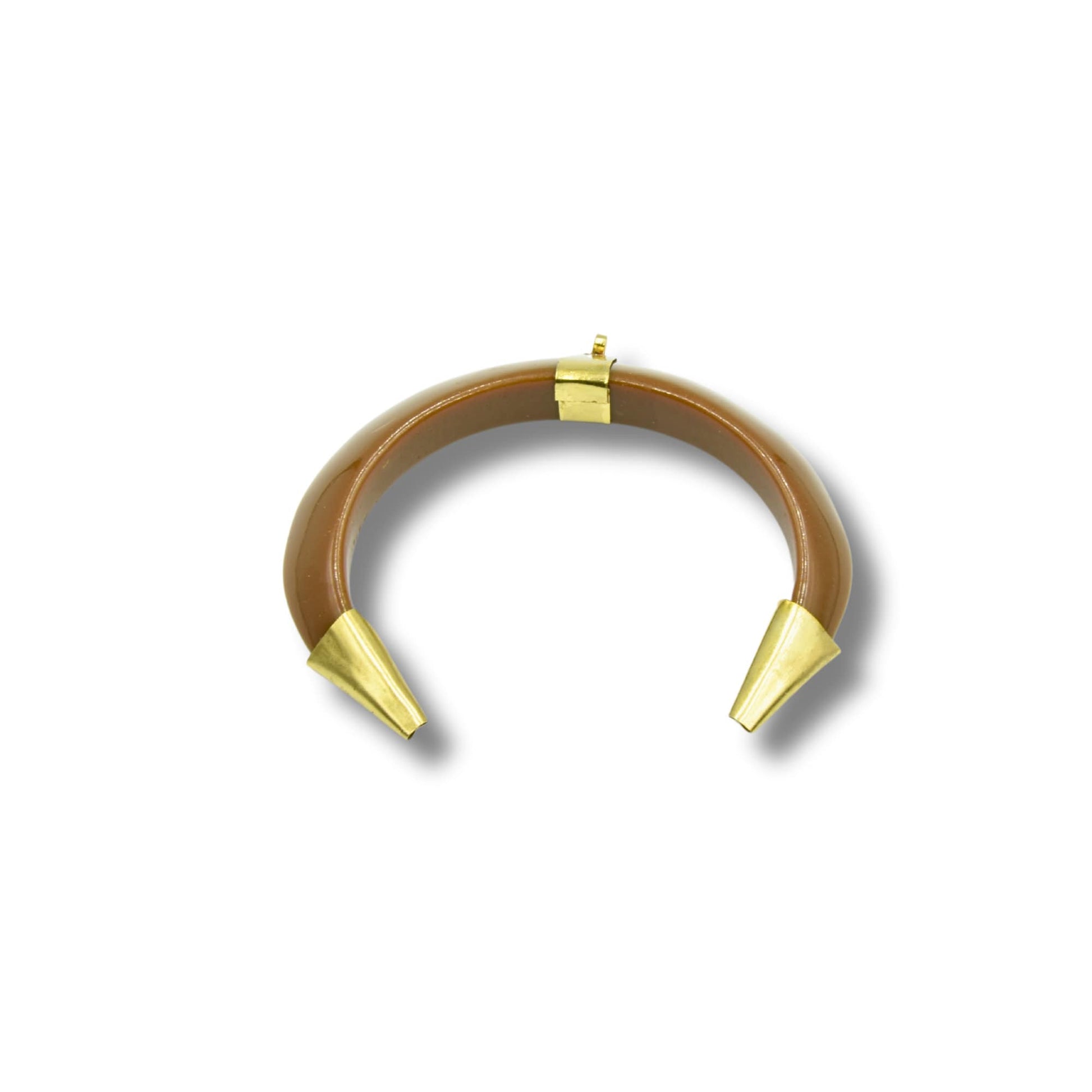 Acrylic Crescent Pendant | Focal Pendant | Flat Inner Edged Crescent