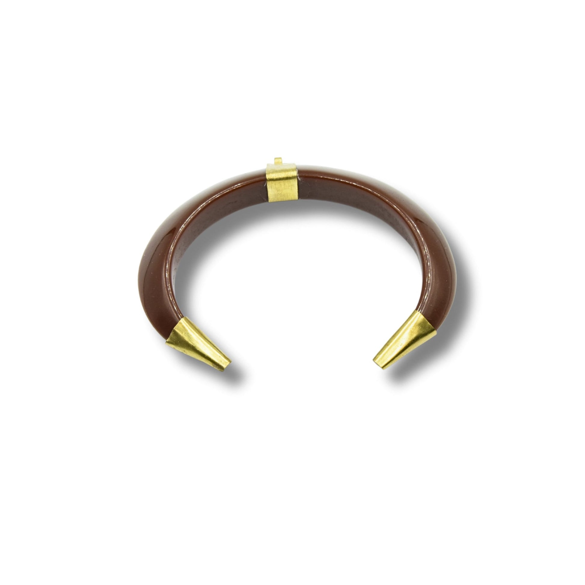 Acrylic Crescent Pendant | Focal Pendant | Flat Inner Edged Crescent