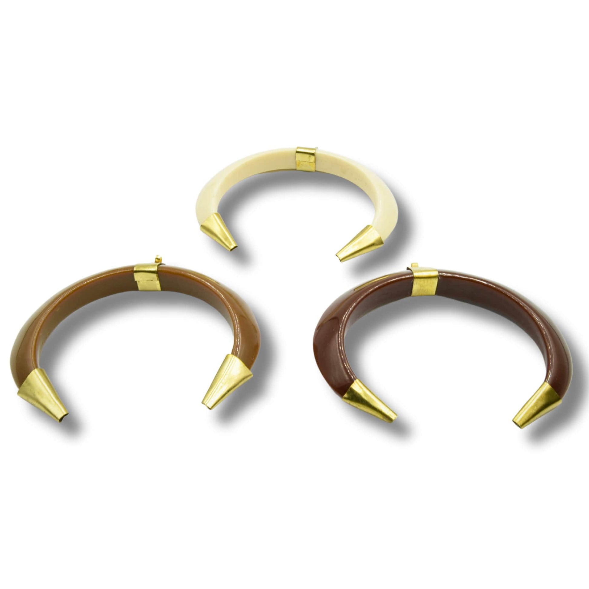 Acrylic Crescent Pendant | Focal Pendant | Flat Inner Edged Crescent