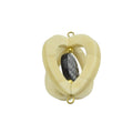 Spinning Optical Pendent- Available in Bone, Horn- Measuring 57mmx46mm Approx -Sold individually