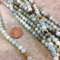 Amazonite Round Bead Strand, 6mm, approx. 64 beads per strand