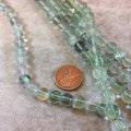 Green Fluorite Round Bead Strand, 8mm, approx. 50 beads per strand