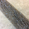 3mm Labradorite Beads - Semi Precious Round Gemstone Beads