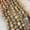 Small Raw Natural Nugget/Chunk Howlite Beads - 16" Strand (Approximately 36 Beads) - Measuring 8-10mm, Approximately - Sold by the Strand