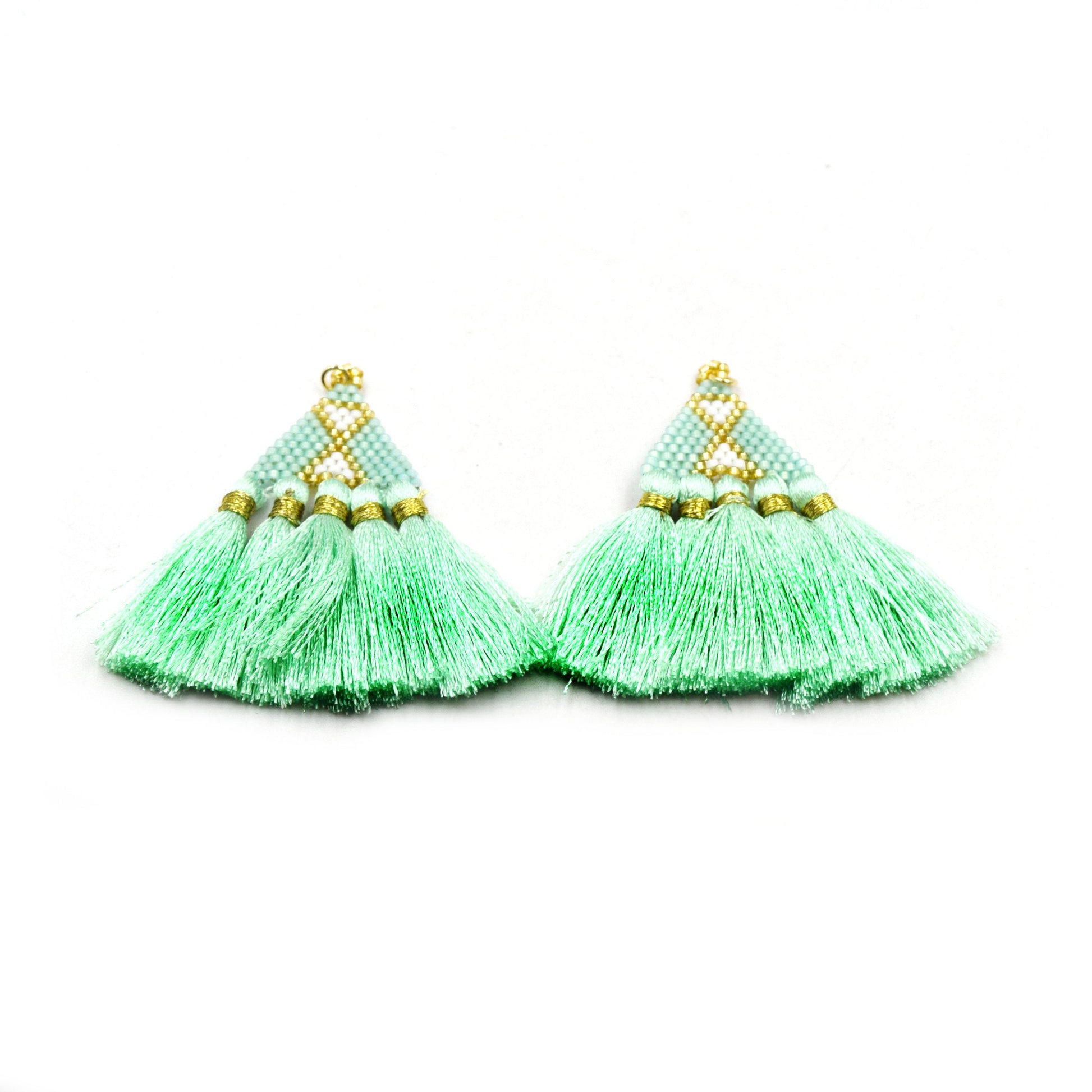 mini silk tassel