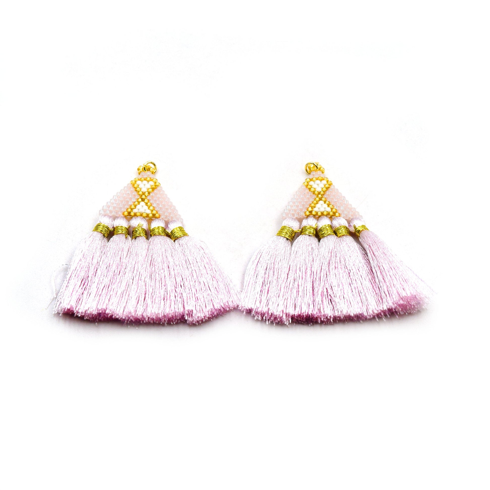 pack of two silk tassels