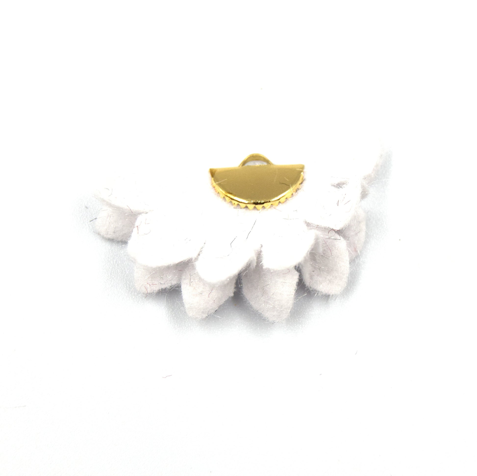 white fabric jewelry making supplies